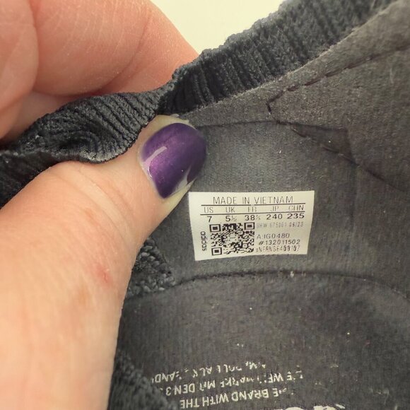 Adidas NMD W1 Core Black Knit Boost Running Sneakers Shoes IG0480 Womens size 7 - Picture 5 of 8